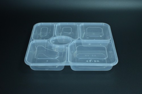 PP six-layer square lunch box