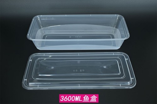 PP square basin-style food container